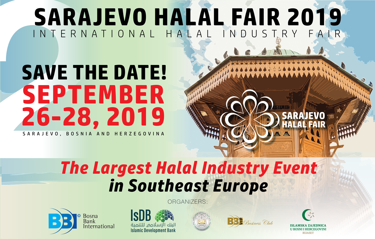 Poziv za učešće na Sarajevo Halal Sajmu – SHF 2019