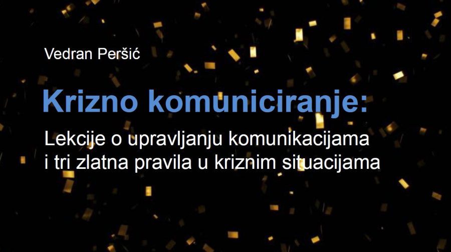 Održan webinar „Krizno komuniciranje“