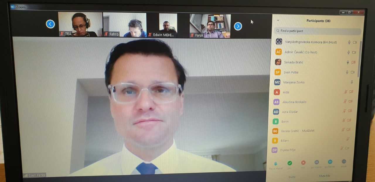 Održan webinar o instrumentima i mogućnostima ekonomske politike u borbi protiv posljedica COVID-19