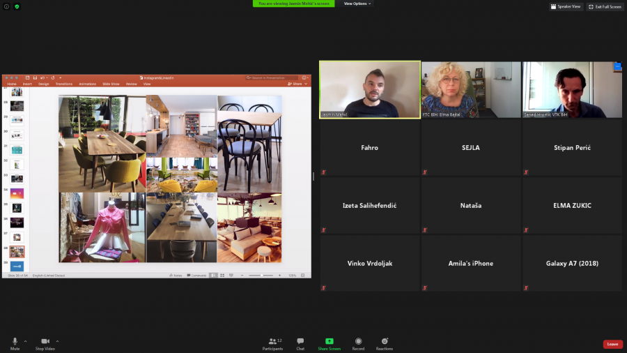 Realiziran vebinar „Digitalni marketing: LinkedIn i Instagram“