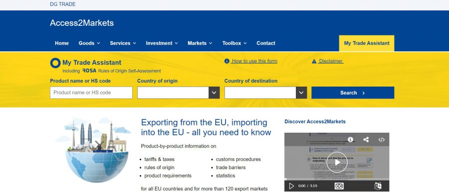Pokrenut novi EU portal za mala i srednja preduzeca : „ Access2Markets “