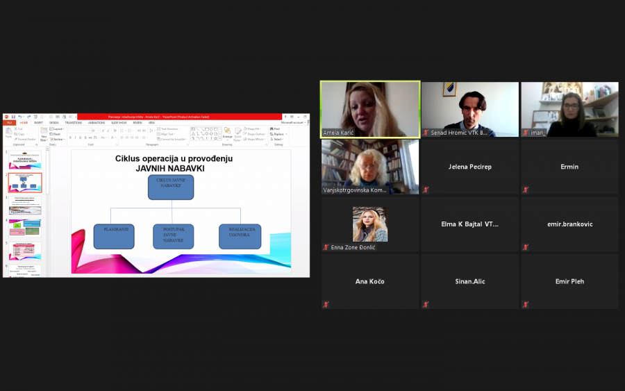 Održan webinar Škola javnih nabavki