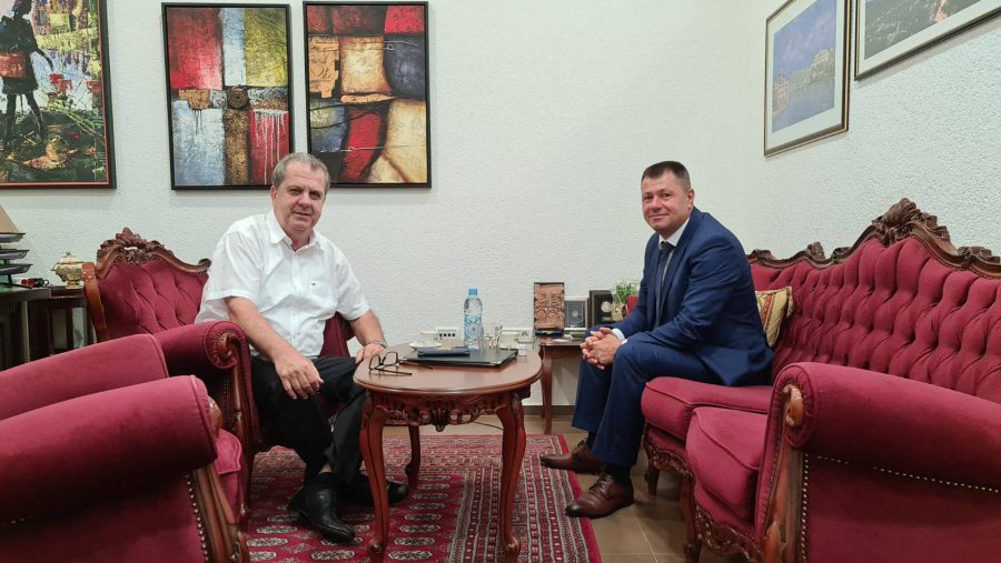 Predsjednik Egrlić u posjeti kompaniji Polimac