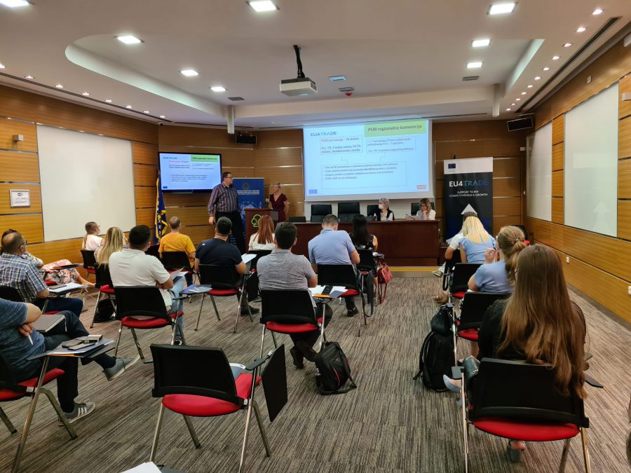 Radionica “Pravila o porijeklu robe“ uspješno realizovana