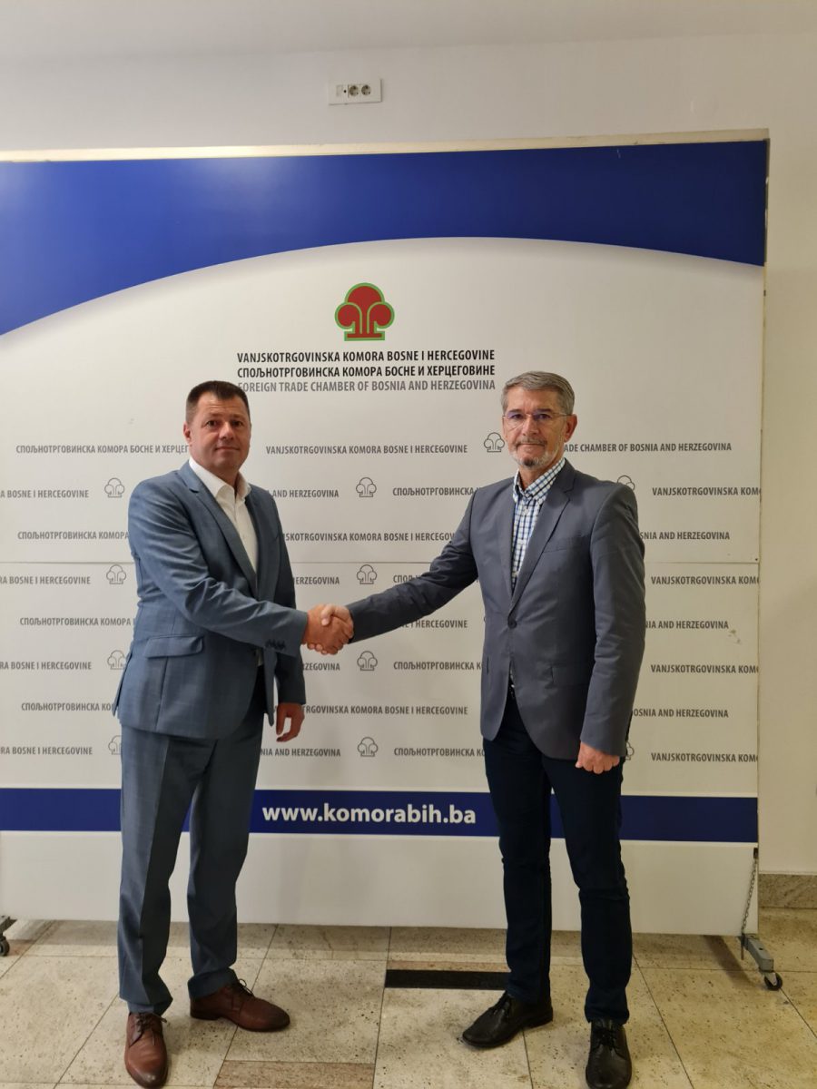 Predsjednik Egrlić sa gradonačelnikom Tuzle razgovarao o mogućnostima jačanja saradnje i podrške privrednicima