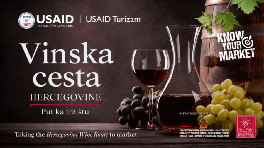 Poziv vinarima na popunjavanje upitnika za Vinsku Cestu Hercegovine