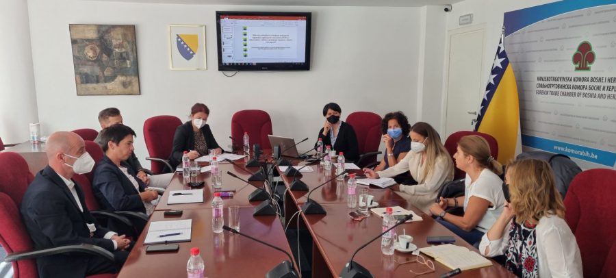 Održan sastanak sa predstavnicima UNDP BiH i E nova na temu zajedničke saradnje i podrške projektu „Okolinski prihvatljivo upravljanje postojanim organskim zagađujućim materijama (POPs) u industrijskom i sektoru upravljanja otpadom u Bosni i Hercegovini“