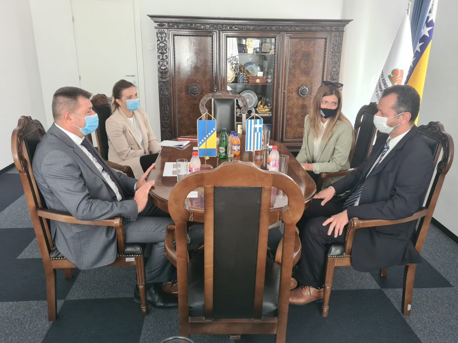 Ambasada Grčke u posjeti VTK/STK BiH
