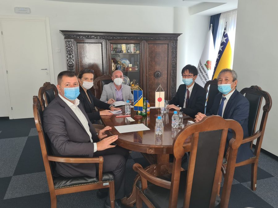 Predsjednik Egrlić primio u posjetu ambasadora Japana u BiH