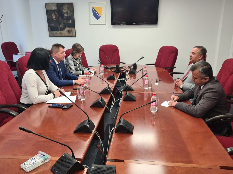 Održan sastanak s novoimenovanim ambasadorom Islamske Republike Pakistan