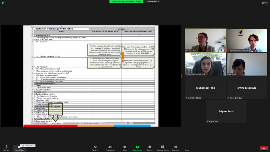 Uspješno realiziran dvodnevni webinar „Kako pripremiti uspješan projektni prijedlog za EU fondove“