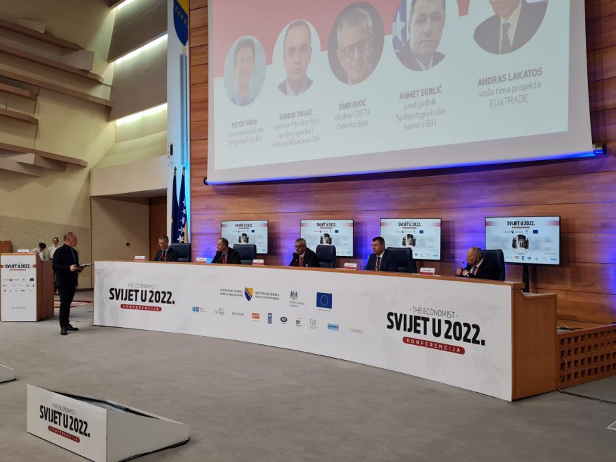 Predsjednik Egrlić jedan od panelista konferencije ‘The Economist: Svijet u 2022.’