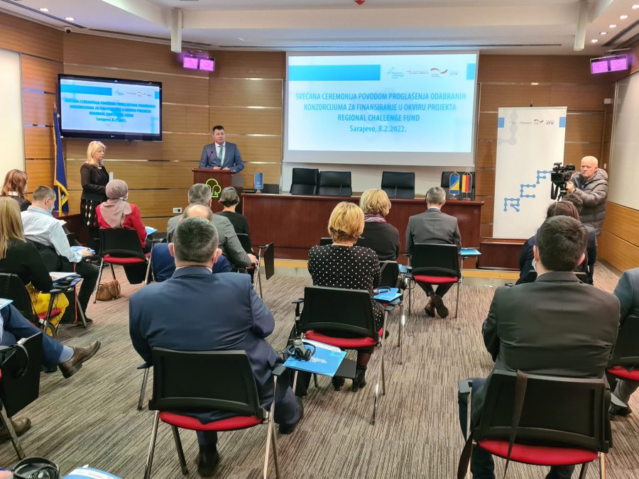Regionalni challenge fond finansira četiri najuspješnija konzorcija u Bosni i Hercegovini