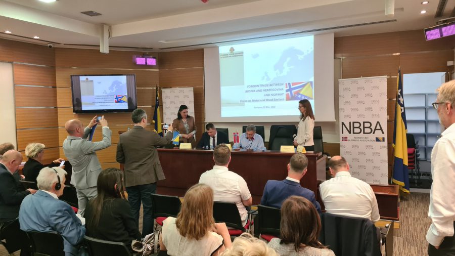 Na seminaru o metalskoj i drvnoj industriji razgovarano o potencijalima saradnje između Bosne i Hercgovine i Norveške