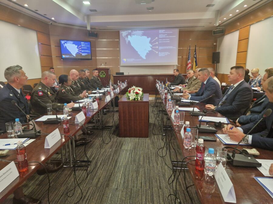 S predstavnicima Nacionalne garde Marylanda razgovarano o gospodarskoj suradnji