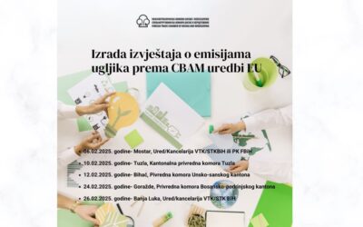 Poziv za edukaciju „Izrada izvještaja o emisijama ugljika prema CBAM uredbi EU“
