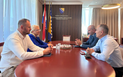 Generalni tajnik VTK/STK BiH na sastanku s predsjednicom FBiH o izazovima u transportnom sektoru