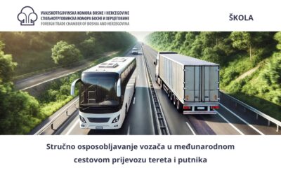Poziv na stručno osposobljavanje vozača u međunarodnom cestovnom prijevozu – oktobar 2025.