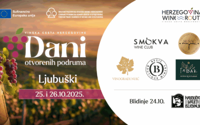 „Dani otvorenih podruma“ na Vinskoj cesti Hercegovine počinju u Ljubuškom