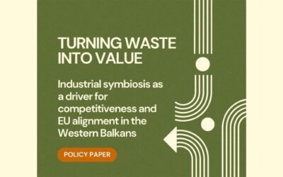 Dokument  „Industrijska simbioza kao pokretač konkurentnosti i usklađivanja s EU u Zapadnom Balkanu“