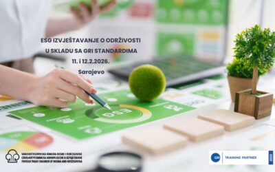 Poziv za obuku „ESG izvještavanje o održivosti u skladu sa GRI standardima”