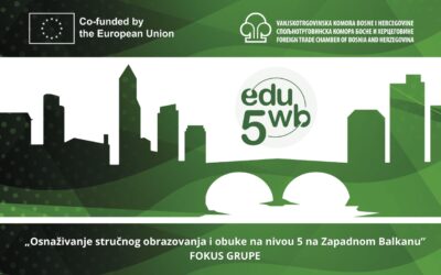 Poziv za učešće u fokus grupama u okviru projekta „Osnaživanje stručnog obrazovanja i obuke na nivou 5 na Zapadnom Balkanu (EDU5WB)”