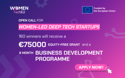 Otvoren poziv „Women TechEU 2 – EIC“: Prilika za deep tech start-upove i žene preduzetnice iz BiH