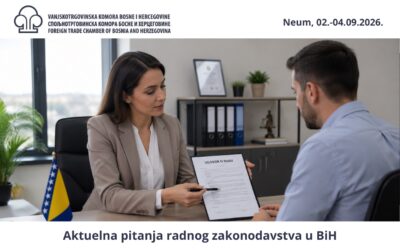 Poziv na edukaciju „Aktuelna pitanja radnog zakonodavstva u BiH“