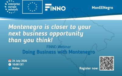 Poziv na FINNO webinar: Otkrijte poslovne, investicione i partnerske prilike u Crnoj Gori