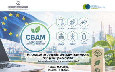 Poziv za učešće na edukaciji o CBAM-u u Tešnju i Mostaru