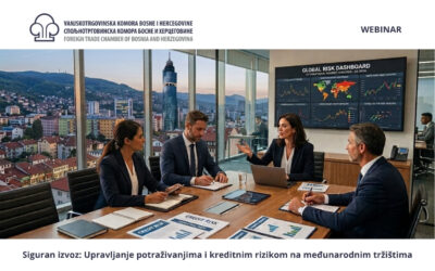 Poziv na online edukaciju „Siguran izvoz: Upravljanje potraživanjima i kreditnim rizikom na međunarodnim tržištima“