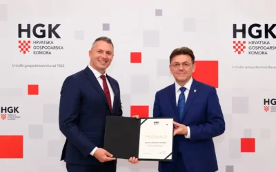 Burilović dodijelio priznanje Vukoviću za doprinos razvoju gospodarske suradnje RH i BiH